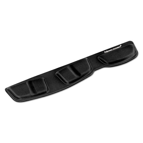 FELLOWES Memory Foam Keyboard Palm Support with Microban Protection, 13.75 x 3.37, Black - 9182801