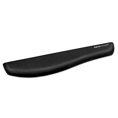 FELLOWES PlushTouch Keyboard Wrist Rest with FoamFusion Technology, 18.12 x 3.18, Black - 9252101