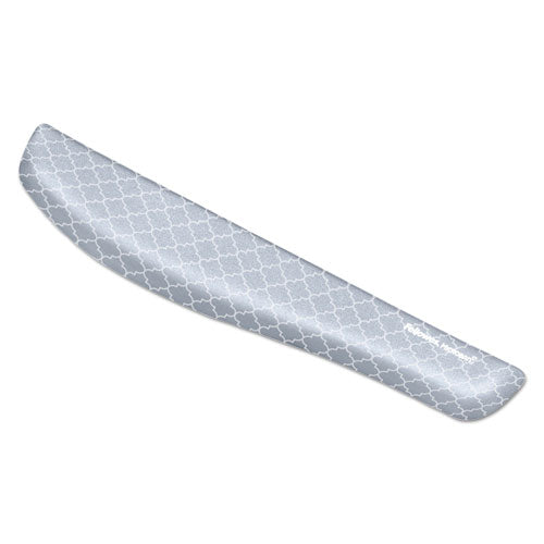 FELLOWES PlushTouch Keyboard Wrist Rest with FoamFusion Technology, 18.12 x 3.19, Lattice Design - 9549801