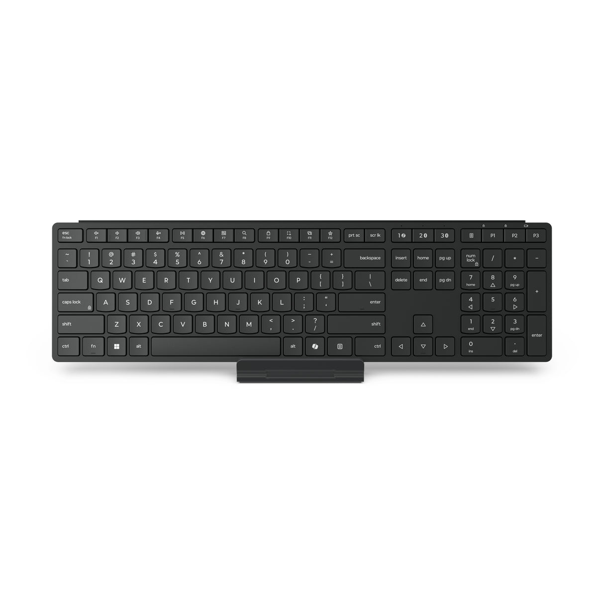 Lenovo Wireless Multi-Mode Pro 6000 keyboard Home/Office RF Wireless + Bluetooth QWERTY US English Black - 4Y41S04659