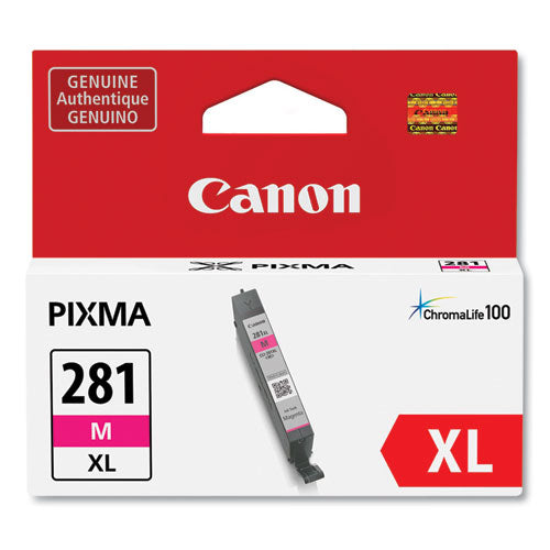 CANON  (CLI-281) ChromaLife100 Ink, Magenta - 2035C001