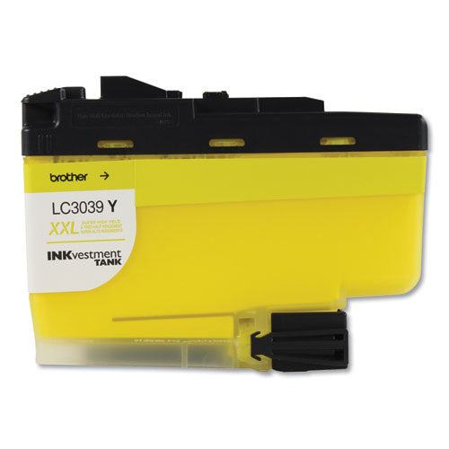 BROTHER  INKvestment Ultra High-Yield Ink, 5,000 Page-Yield, Yellow - LC3039Y
