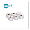 LW Multipurpose Labels, 1" x 2.13", White, 500 Labels/Roll, 6 Rolls/Pack - 2050764