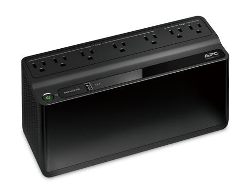 APC BE600M1 uninterruptible power supply (UPS) Standby (Offline) 0.6 kVA 330 W 7 AC outlet(s) - BE600M1