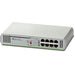Allied Telesis GS910/8 Unmanaged Gigabit Ethernet (10/100/1000) Grey - AT-GS910/8-10