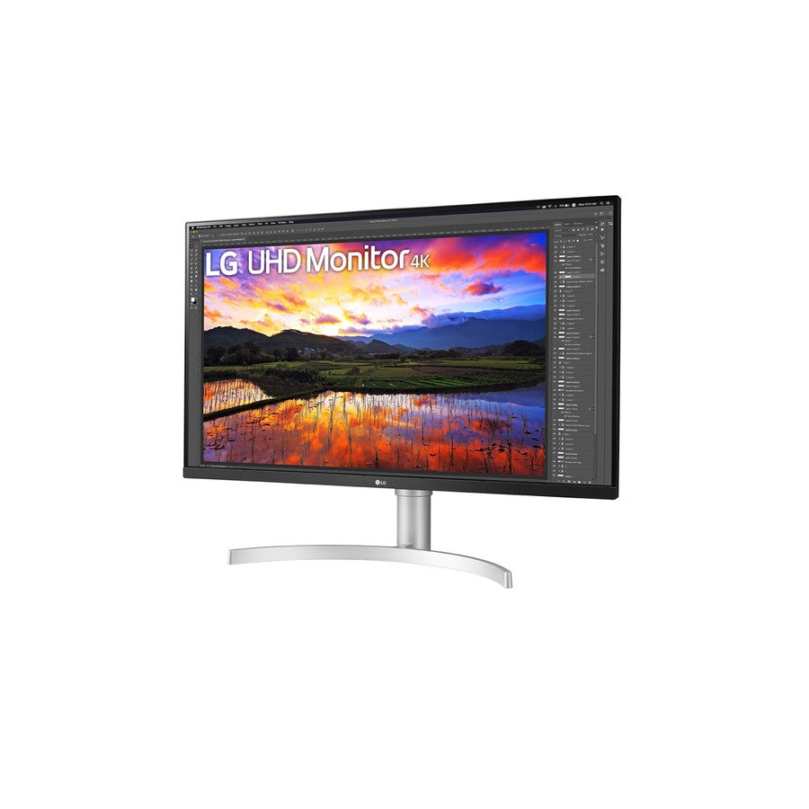 LG 31.5” IPS HDR 4K Ultra HD Monitor with Ergonomic Design 32BN67U-B LG