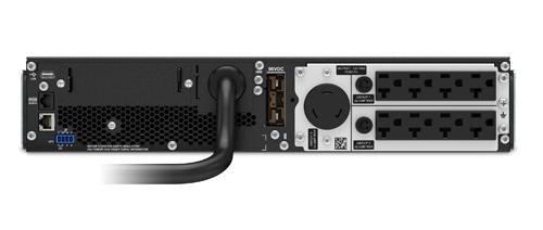 APC Smart-UPS On-Line, 3kVA, Rackmount 2U, 120V, 8x 5-20R+1x L5-30R NEMA outlets, SmartSlot, Extended runtime, W/ rail kit - SRT3000RMXLA APC