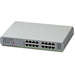 Allied Telesis GS910/16 Unmanaged Gigabit Ethernet (10/100/1000) Grey - AT-GS910/16-10
