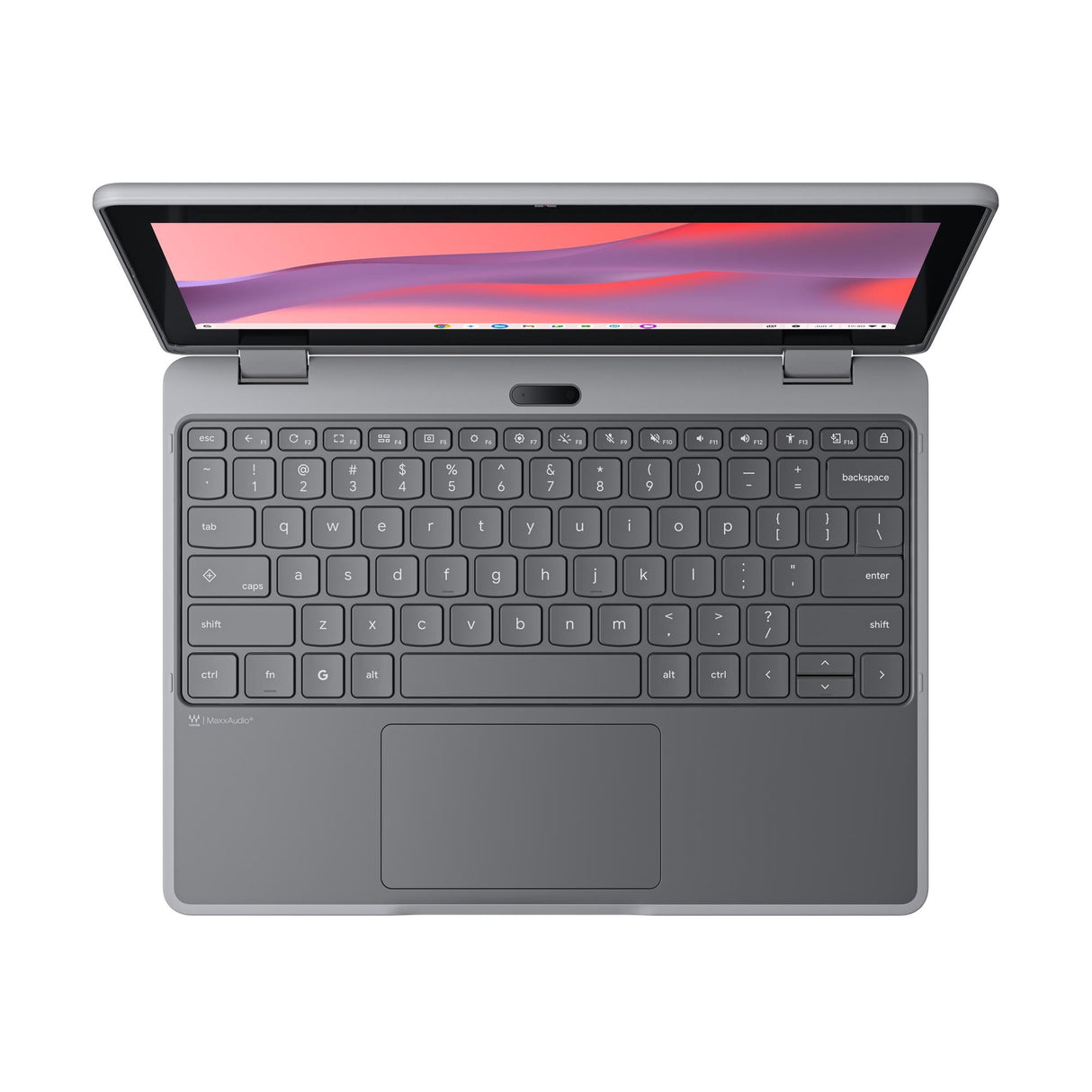 Lenovo Chrome 500e 2in1 G5 M89 MediaTek Kompanio 540 Chromebook 29.5 cm (11.6") Touchscreen HD 4 GB 64 GB UFS Wi-Fi 6E (802.11ax) ChromeOS Grey - 83TA0002US