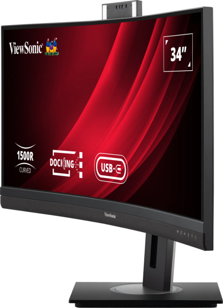 Viewsonic VG3457CV computer monitor 86.4 cm (34") 3440 x 1440 pixels UltraWide Quad HD LED Black - VG3457CV