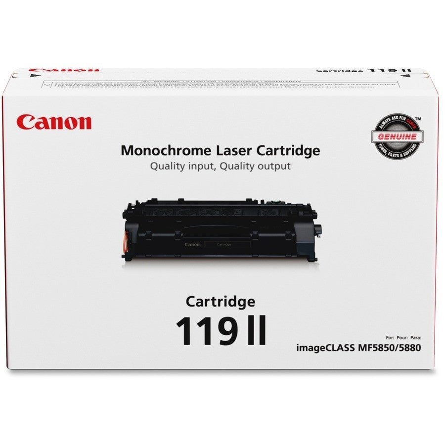 Canon Cartridge 119 II toner cartridge 1 pc(s) Original Black 3480B001 CANON