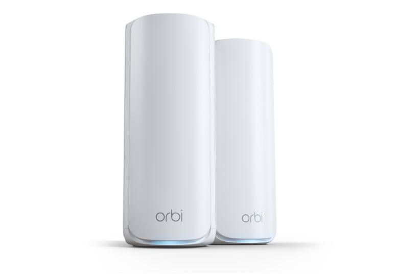 NETGEAR Orbi 770 Tri-band (2.4 GHz / 5 GHz / 6 GHz) Wi-Fi 7 (802.11be) White 7 Internal - RBE772-100NAS