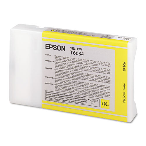 EPSON (60) UltraChrome K3 Ink, Yellow - T603400