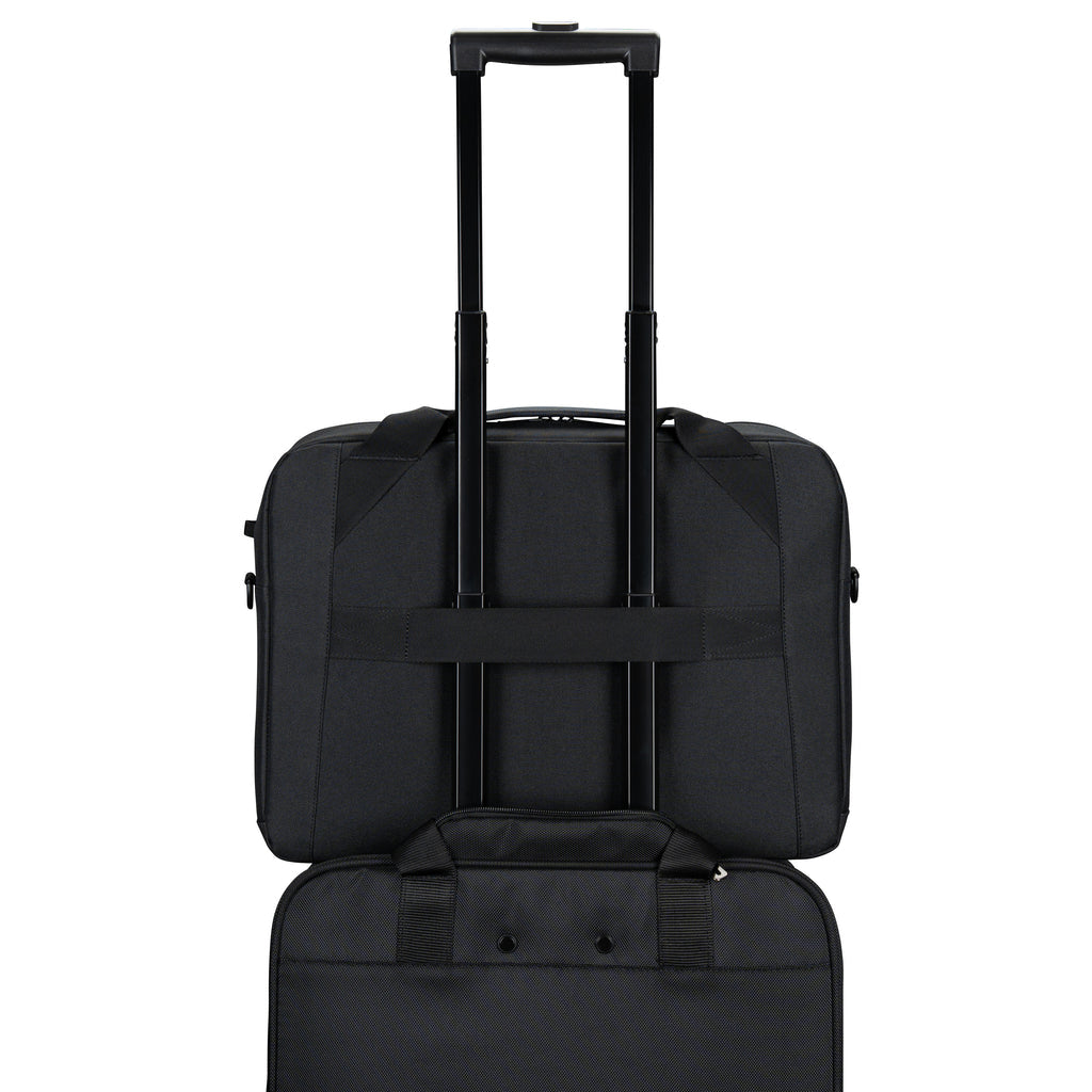Targus EcoSmart 45.7 cm (18") Briefcase Black, Red - CN418GL