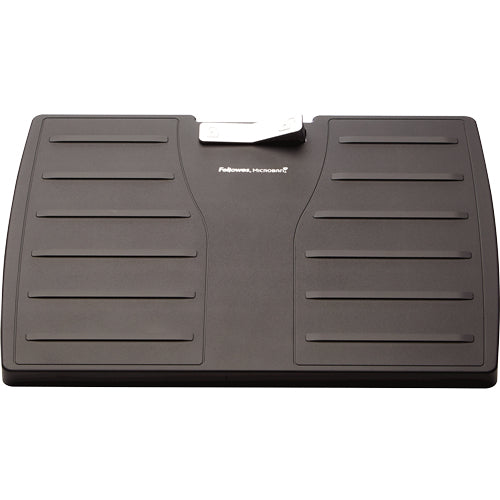 Fellowes Foot Rest Under Desk - Office Suites Under Desk Foot Rest Ergonomic Foot Rest with 3 Height Adjustable Positions & Antibacterial Technology - Foot Rest Stool for Office & Home - Black - 8035001