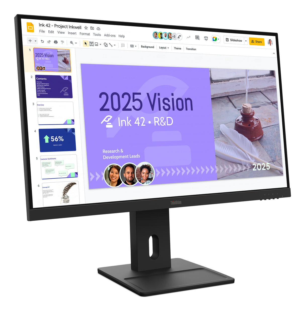 Lenovo ThinkVision E27Q-40 Monitor - 64BDGAR4UZ