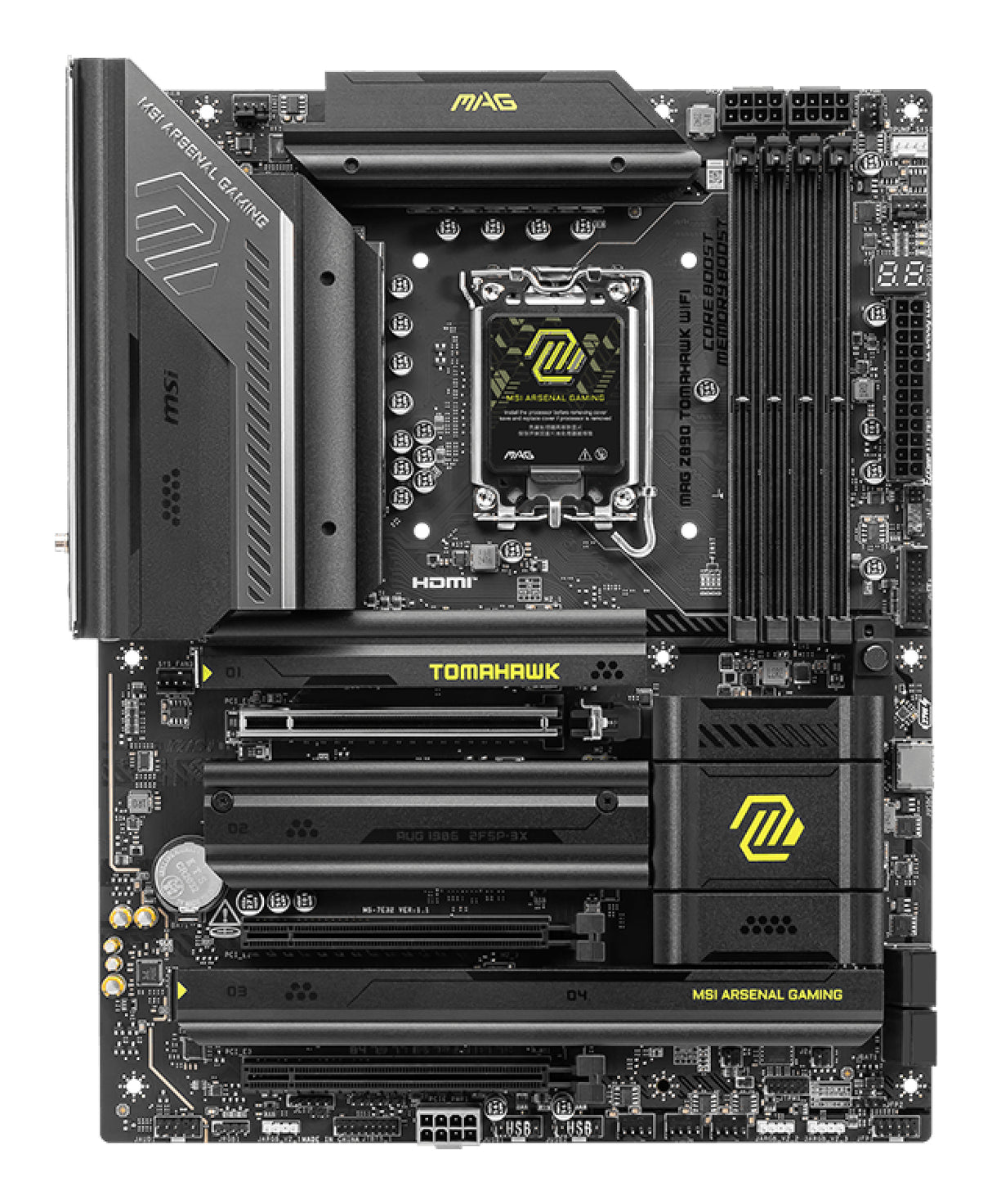 MSI MAG Z890 TOMAHAWK WIFI motherboard Intel Z890 LGA 1851 (Socket V1) ATX - Z890TOMAHAWKWIFI - eCommerce Business Prime