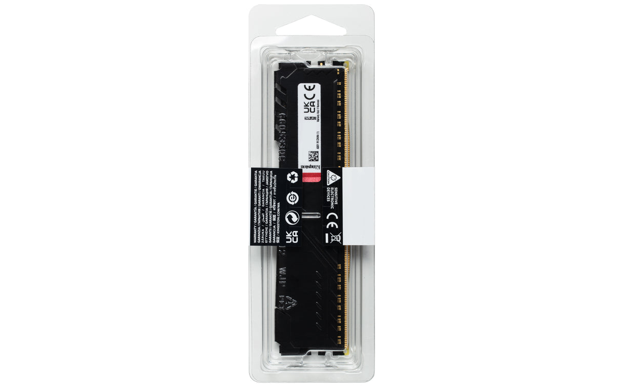 Kingston Technology FURY Beast 16GB 3200MT/s DDR4 CL16 DIMM Black - KF432C16BB/16