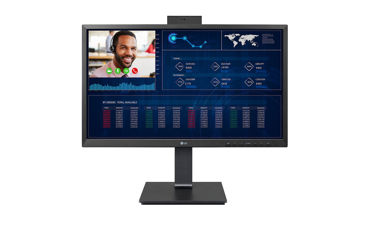 LG 24CQ651I-6P All-in-One PC/workstation Intel® Celeron® J4105 61 cm (24") 1920 x 1080 pixels All-in-One thin client 4 GB DDR4-SDRAM 16 GB HDD Wi-Fi 4 (802.11n) White - 24CQ651I-6P