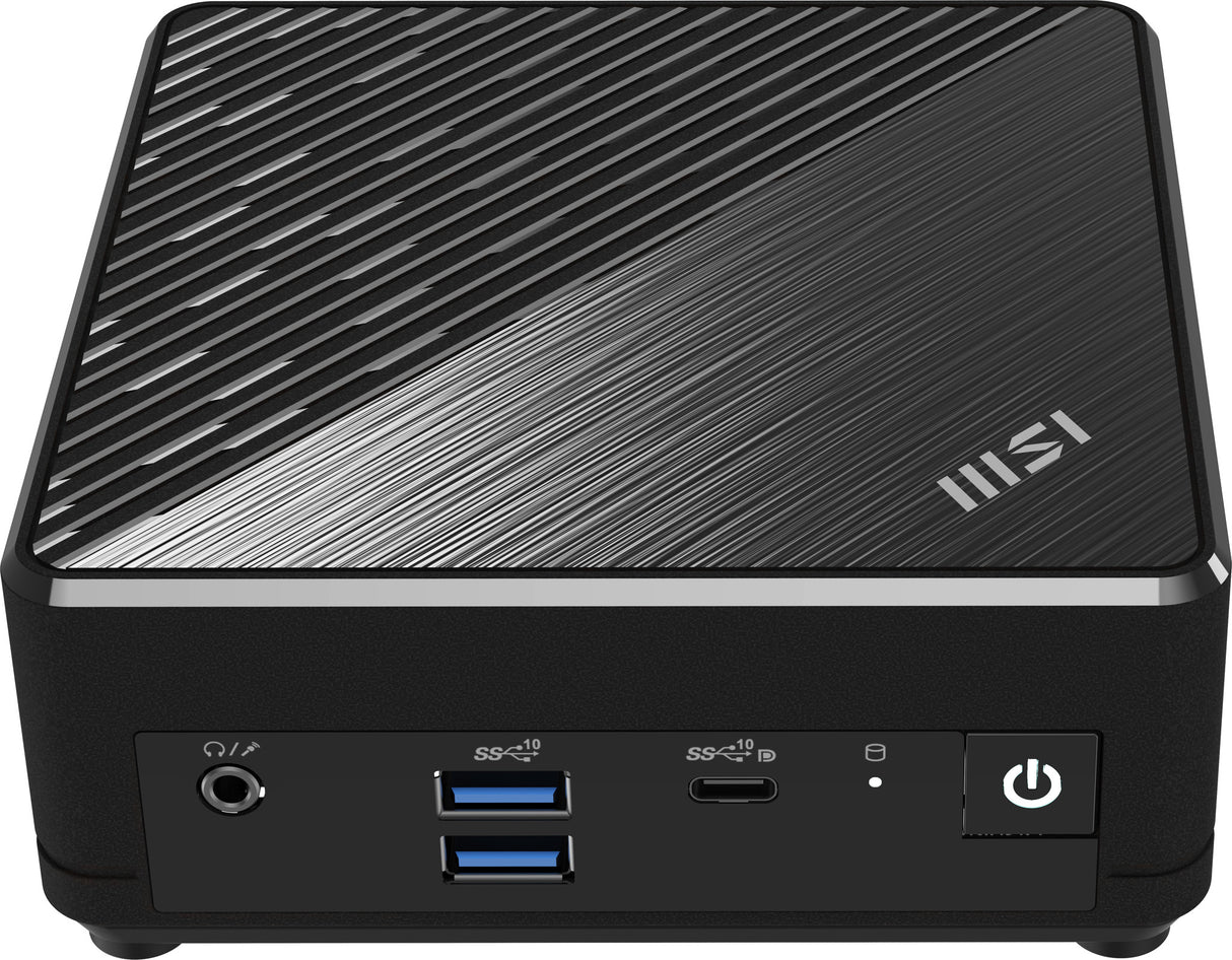 MSI CUBI N ADL S-055BUS PC/workstation barebone 0.69L sized PC Black N100 - CUBINADLS055B