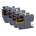 Brother LC4014PKS ink cartridge 4 pc(s) Original Standard Yield Black, Cyan, Magenta, Yellow - LC4014PKS