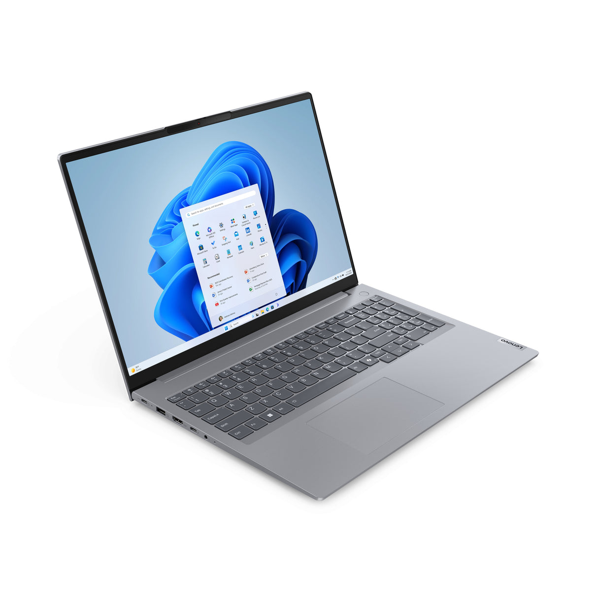 Lenovo ThinkBook 16 G7 ARP AMD Ryzen™ 5 7535HS Laptop 40.6 cm (16") Touchscreen WUXGA 16 GB DDR5-SDRAM 512 GB SSD Wi-Fi 6 (802.11ax) Windows 11 Pro US English Grey - 21MW0002US LENOVO