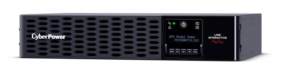 CYBERPOWER UPS CyberPower Smart App Sinewave uninterruptible power supply (UPS) Line-Interactive 1.5 kVA 1500 W 8 AC outlet(s) - PR1500RTXL2UC
