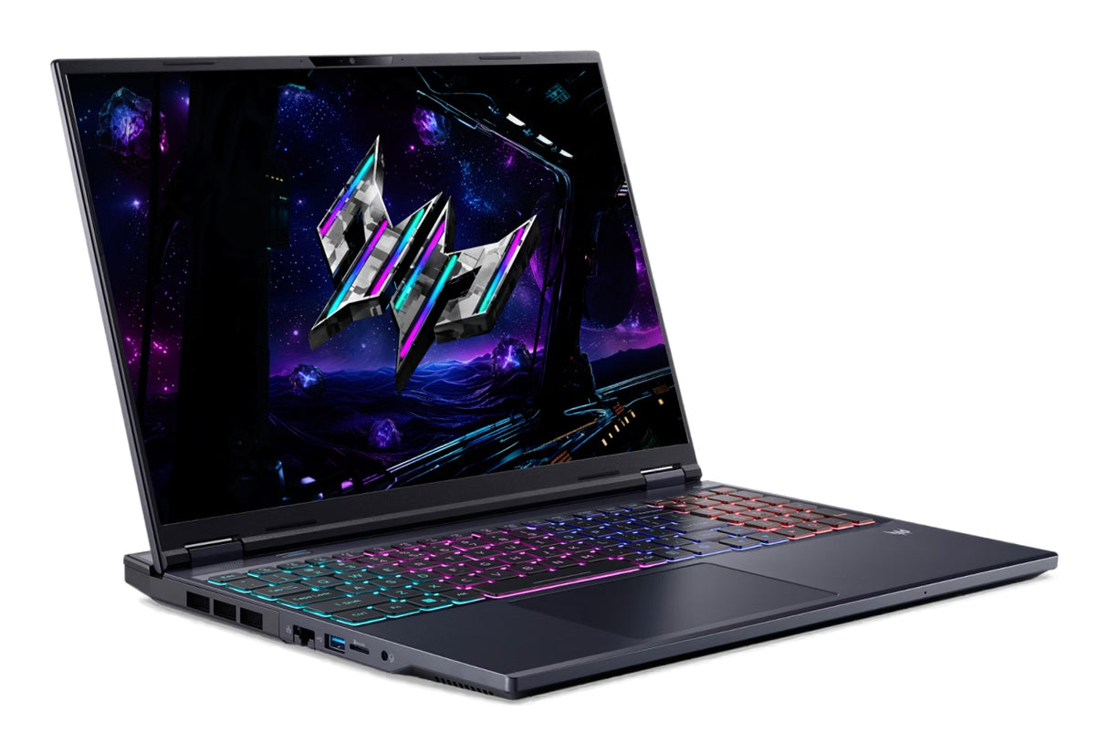 Acer Predator PHN16-73-773D Intel Core Ultra 7 255HX Laptop 40.6 cm (16") WQXGA 32 GB DDR5-SDRAM 1 TB SSD NVIDIA GeForce RTX 5060 Wi-Fi 6E (802.11ax) Windows 11 Pro Black - NH.QZ6AA.002 ACER