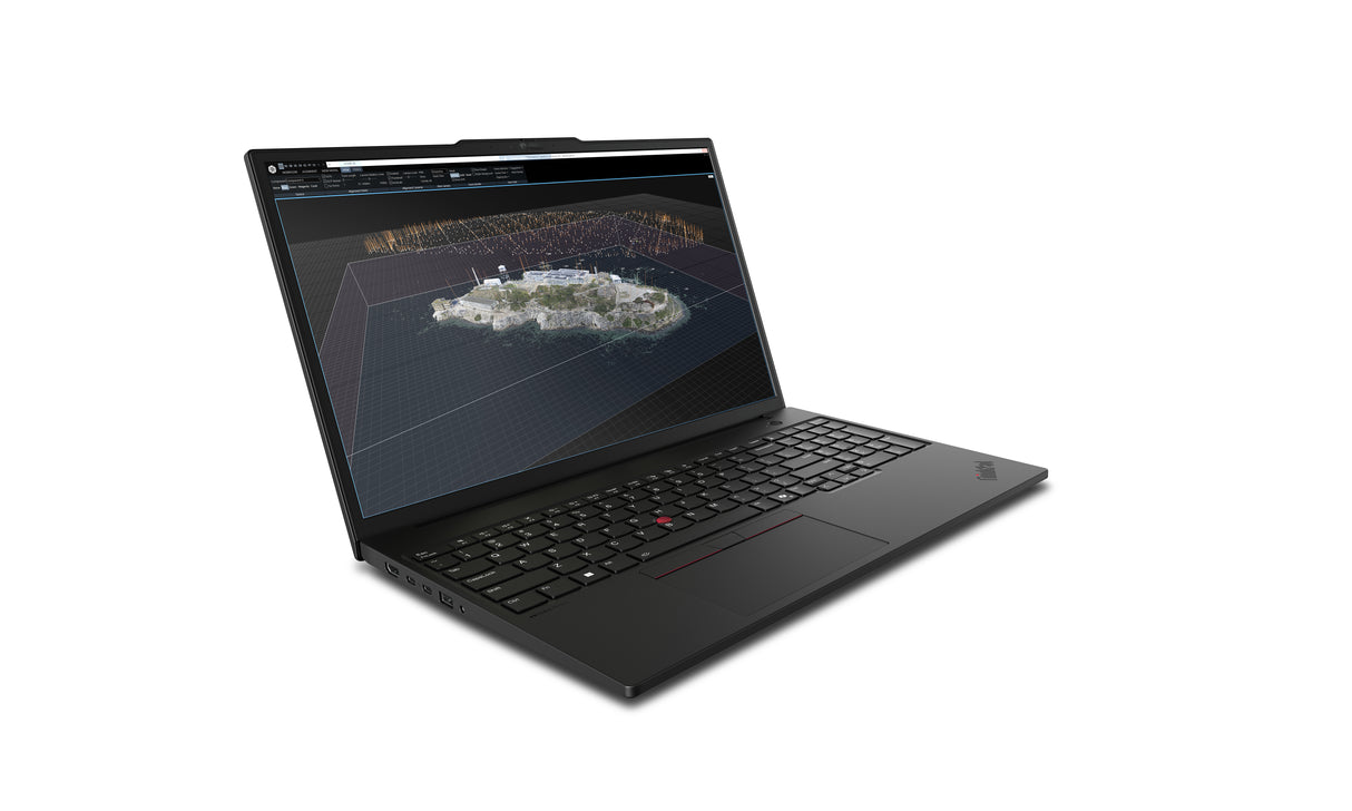 Lenovo ThinkPad P16s Gen 4 (Intel) Intel Core Ultra 7 255H Mobile workstation 40.6 cm (16") WUXGA 32 GB DDR5-SDRAM 512 GB SSD Wi-Fi 7 (802.11be) Windows 11 Pro English Black - 21QV006JUS