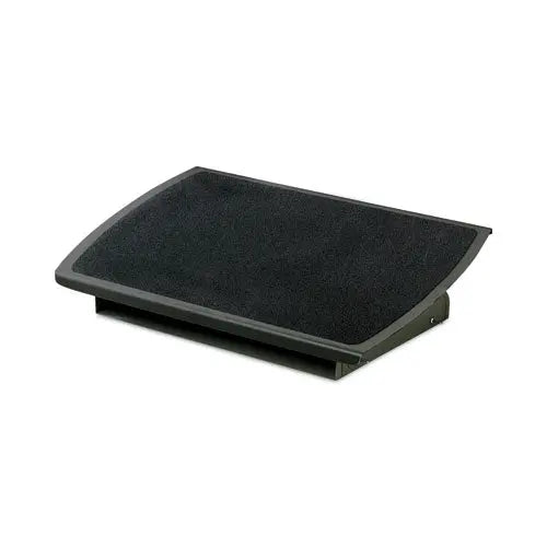 3M 3M Adjustable Steel Footrest, Nonslip Surface, 22w x 14d x 4 to 4.75h, Black/Charcoal - FR530CB