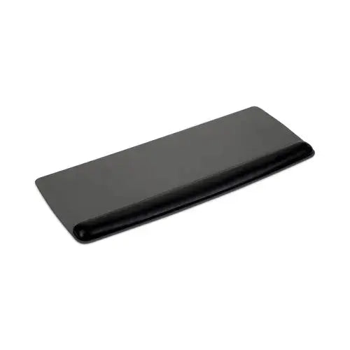 3M 3M Antimicrobial Gel Mouse Pad/Keyboard Wrist Rest Platform, 25.5 x 10.6, Black/Silver - WR422LE