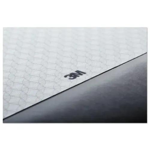 3M 3M Mouse Pad with Precise Mousing Surface and Gel Wrist Rest, 8.5 x 9, Gray/Black - MW85B