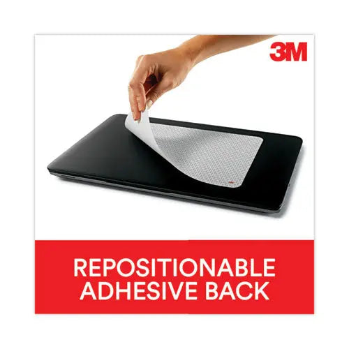 3M 3M Precise Battery-Saving Mouse Pad with Nonskid Repositionable Adhesive Back, 8.5 x 7, Bitmap Desig - MP200PS