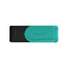 Kingston Technology DataTraveler 128GB Portable USB 3.2 Gen 1 Exodia S (Black/Turquoise) - DTXS/128GB