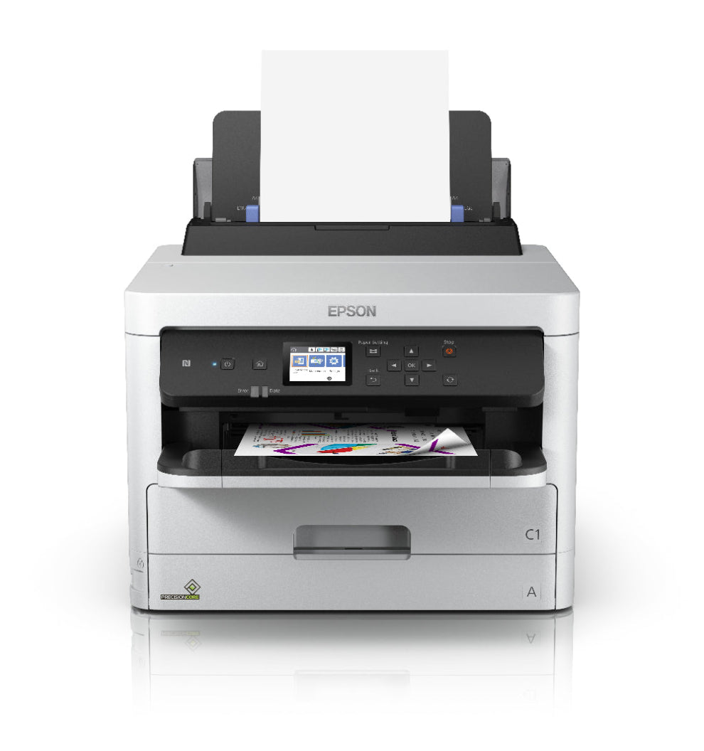 Epson printer on a white background