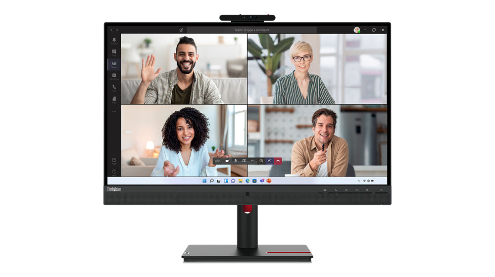 Lenovo ThinkVision T27hv-30 computer monitor 68.6 cm (27") 2560 x 1440 pixels Quad HD LED Black - 63D6UAR3US LENOVO