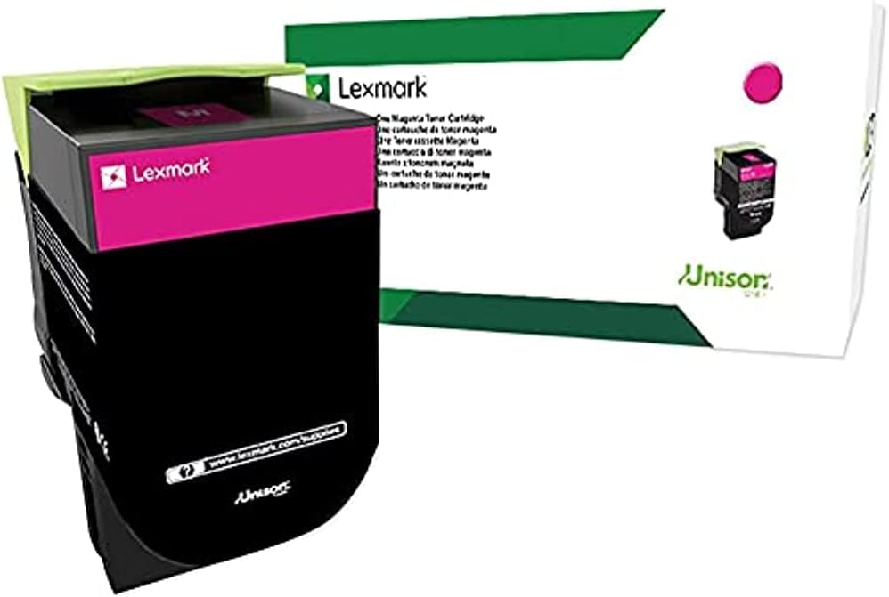 Lexmark Magenta Toner Cartridge Return Program Extra High Yield 4,000 Pages - 80C0XMG LEXMARK