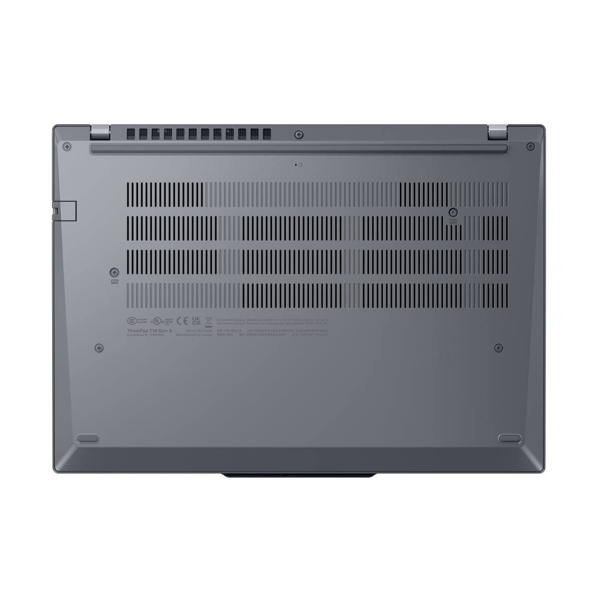 Lenovo ThinkPad T14 Gen 5 (AMD) AMD Ryzen™ 5 PRO 8540U Laptop 35.6 cm (14") Touchscreen WUXGA 16 GB DDR5-SDRAM 512 GB SSD Wi-Fi 6E (802.11ax) Windows 11 Pro English Grey - 21MC000JUS LENOVO