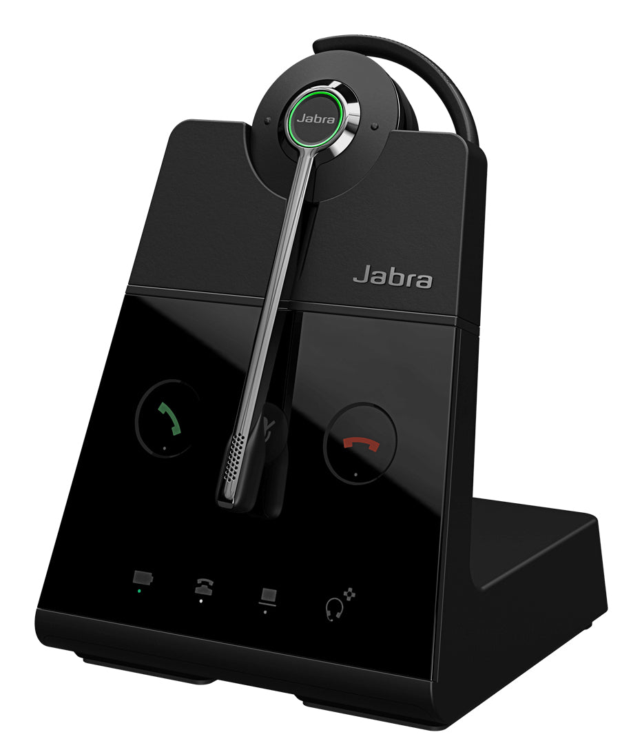 Jabra Engage 65 SE Convertible Headset Wireless Ear-hook, Head-band Office/Call center Black - TAA9655-553-125