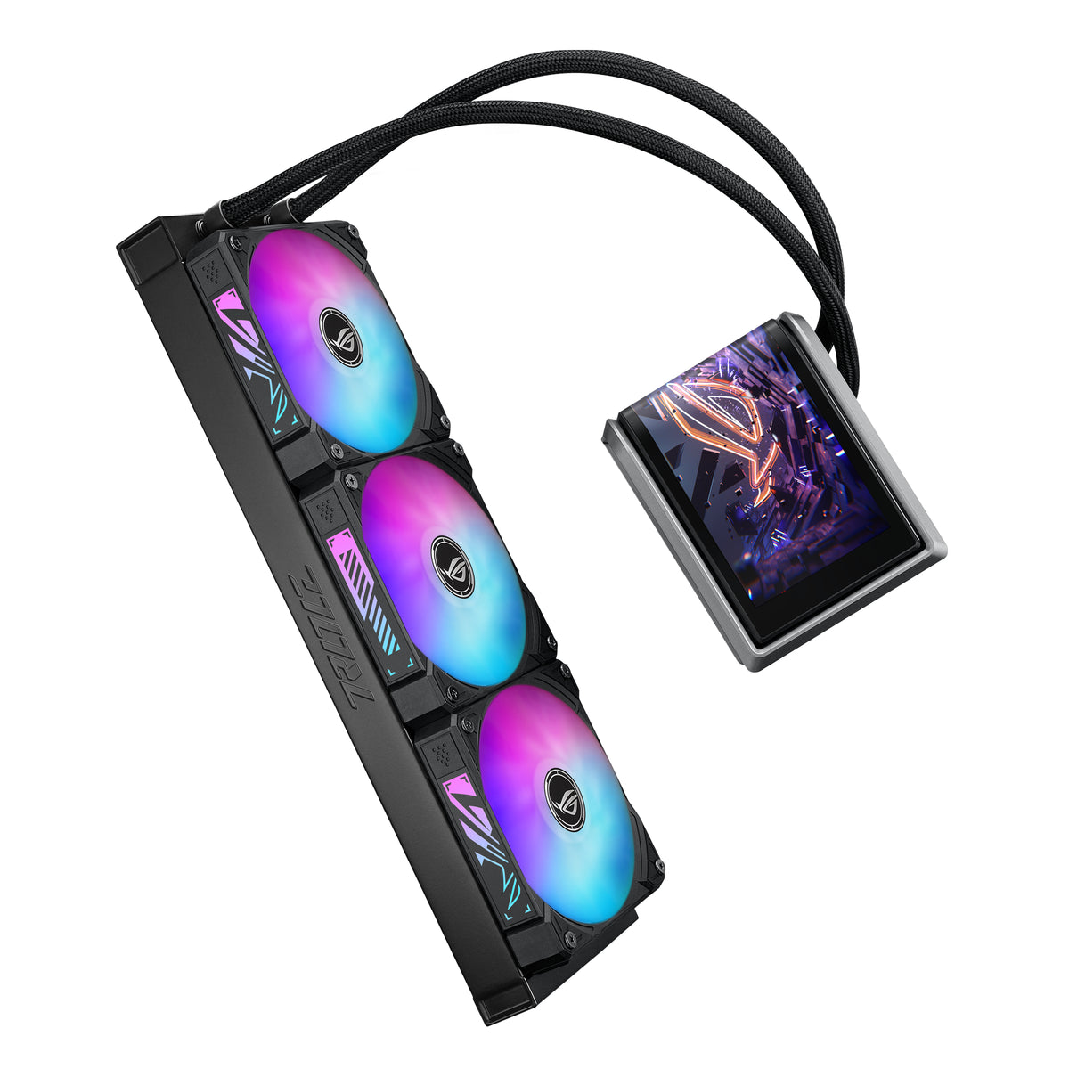ASUS ROG RYUO IV 360 ARGB Processor All-in-one liquid cooler 12 cm Black - ROG RYUO IV 360 ARGB