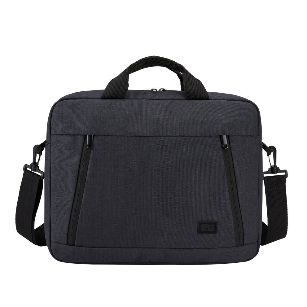 Case Logic Huxton HUXA214 Black 35.6 cm (14") Briefcase Black, Grey - 3205368 CASE LOGIC