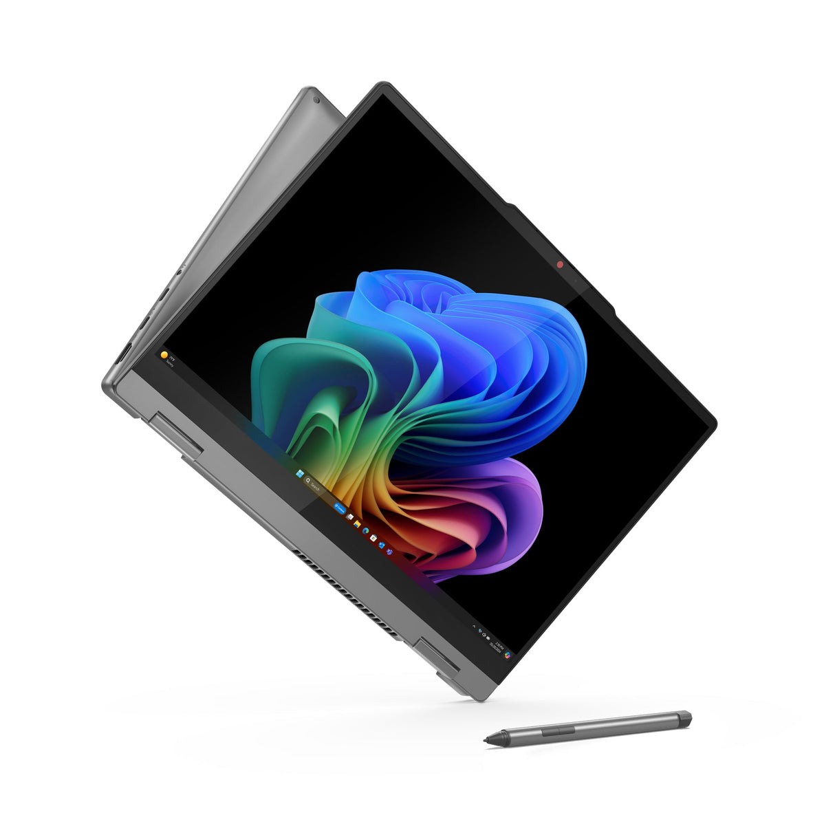 Lenovo IdeaPad 5 2-in-1 14Q8X9 Copilot+ PC Snapdragon X1P-42-100 Hybrid (2-in-1) 35.6 cm (14") Touchscreen WUXGA 16 GB LPDDR5x-SDRAM 1 TB SSD Wi-Fi 7 (802.11be) Windows 11 Home English Grey - 83GH000AUS LENOVO