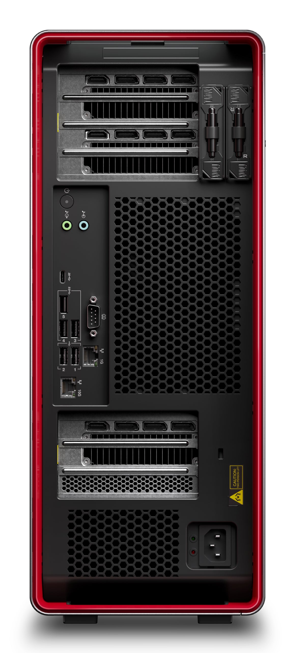 Lenovo ThinkStation P8 32 GB DDR5-SDRAM 1 TB SSD NVIDIA RTX A400 Windows 11 Pro Workstation - 30HH007TUS