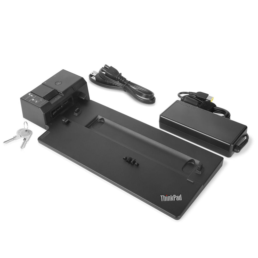 Lenovo 40AJ0135US laptop dock/port replicator Docking Black - 40AJ0135US LENOVO