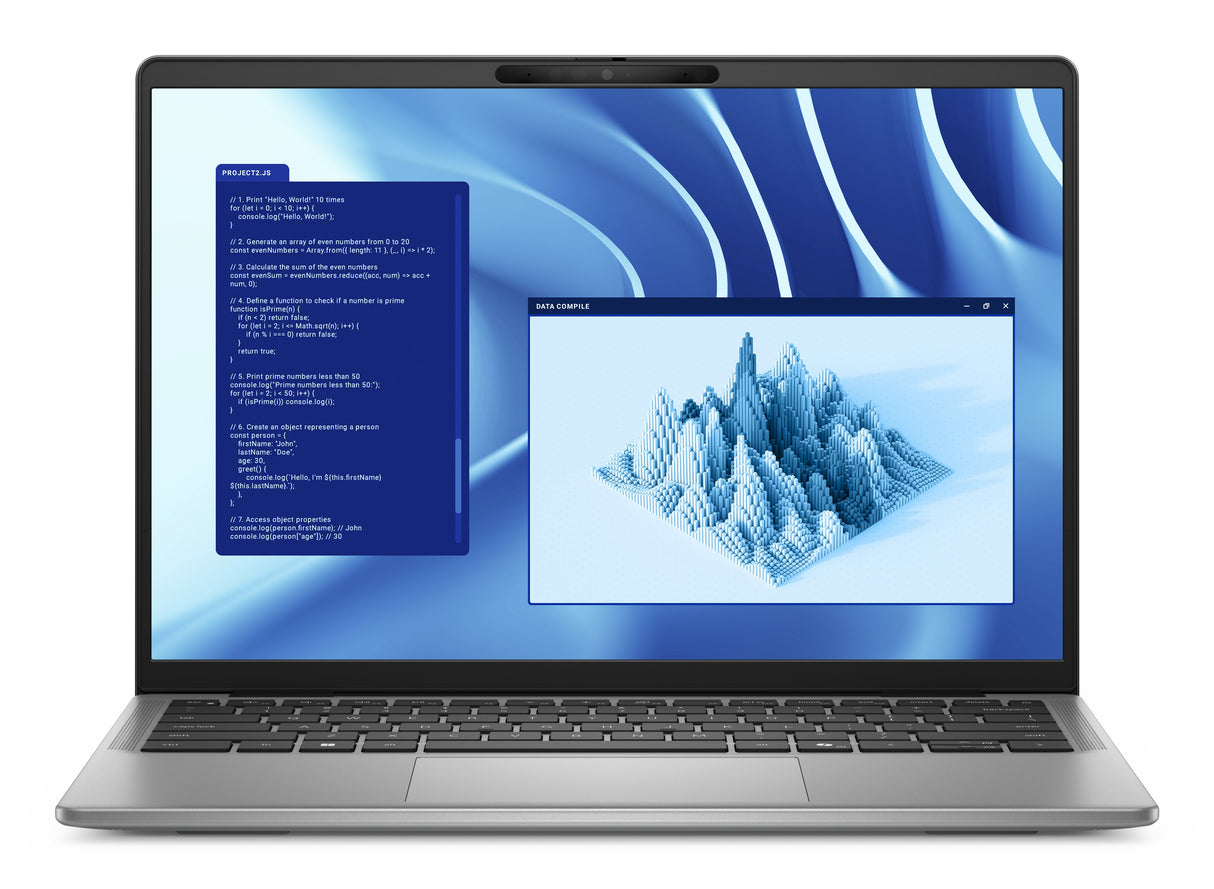 DELL Latitude 7455 Copilot+ PC Snapdragon X1E-80-100 Laptop 35.6 cm (14") Touchscreen Quad HD+ 32 GB LPDDR5x-SDRAM 512 GB SSD Wi-Fi 7 (802.11be) Windows 11 Pro Grey - VYP9M DELL