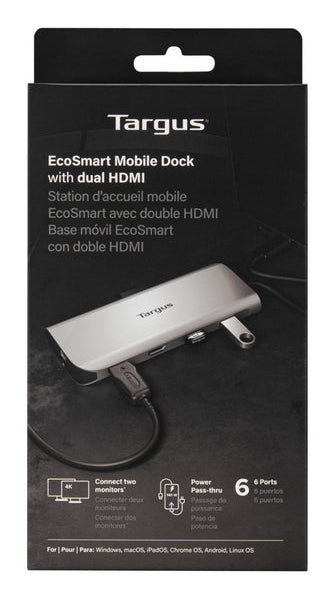 Targus DOCK403GL mobile device dock station Mobile computer Silver - DOCK403GL