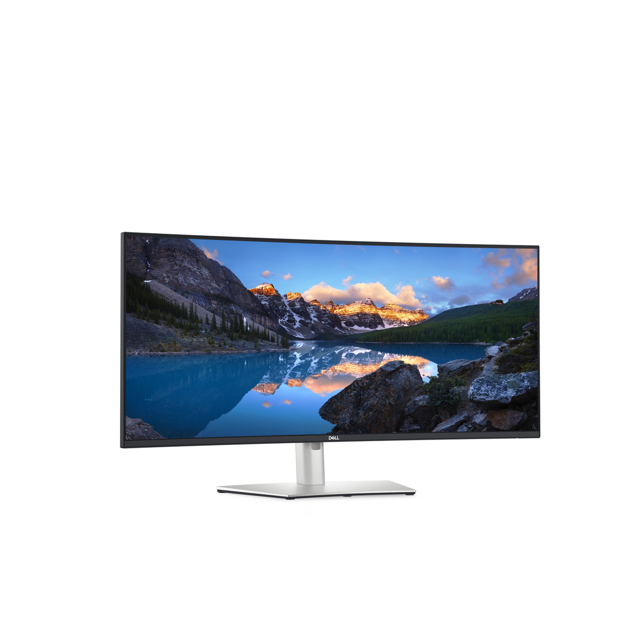 DELL UltraSharp U3824DW computer monitor 95.2 cm (37.5") 3840 x 1600 pixels Wide Quad HD+ LCD Black, Silver - DELL-U3824DW DELL