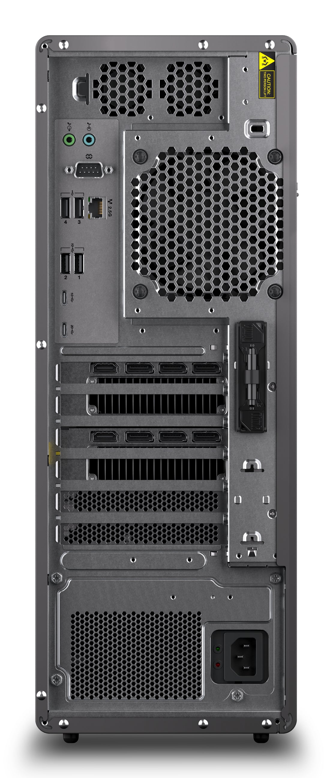 Lenovo ThinkStation P5 Gen 2 Intel® Xeon® 634 32 GB DDR5-SDRAM 1 TB SSD NVIDIA RTX Pro 2000 Blackwell Windows 11 Pro for Workstations Tower Workstation Black - 30KB001QUS