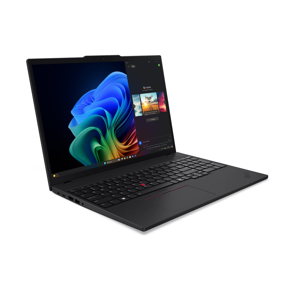 Lenovo ThinkPad T16 Gen 4 (AMD) Copilot+ PC AMD Ryzen™ AI 5 340 Laptop 40.6 cm (16") WUXGA 16 GB DDR5-SDRAM 256 GB SSD Wi-Fi 7 (802.11be) Windows 11 Pro Black - 21QN0045US LENOVO