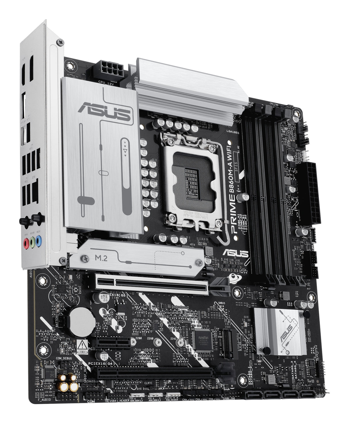 ASUS PRIME B860M-A WIFI-CSM motherboard Intel B860 LGA 1851 (Socket V1) micro ATX - PRIME B860M-A WIFI-CSM